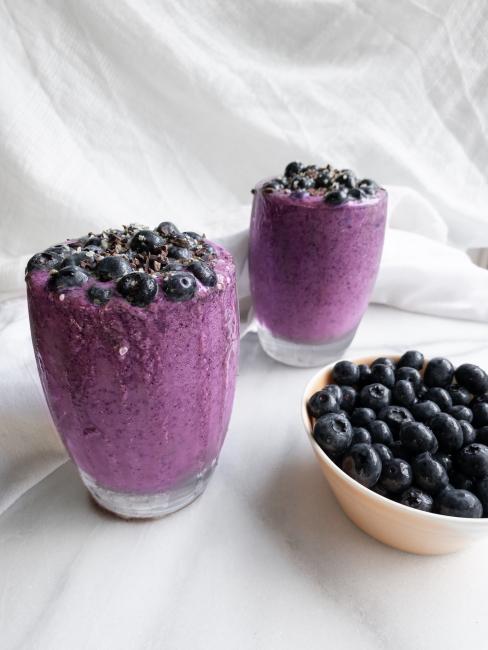 blueberry breakfast smoothie