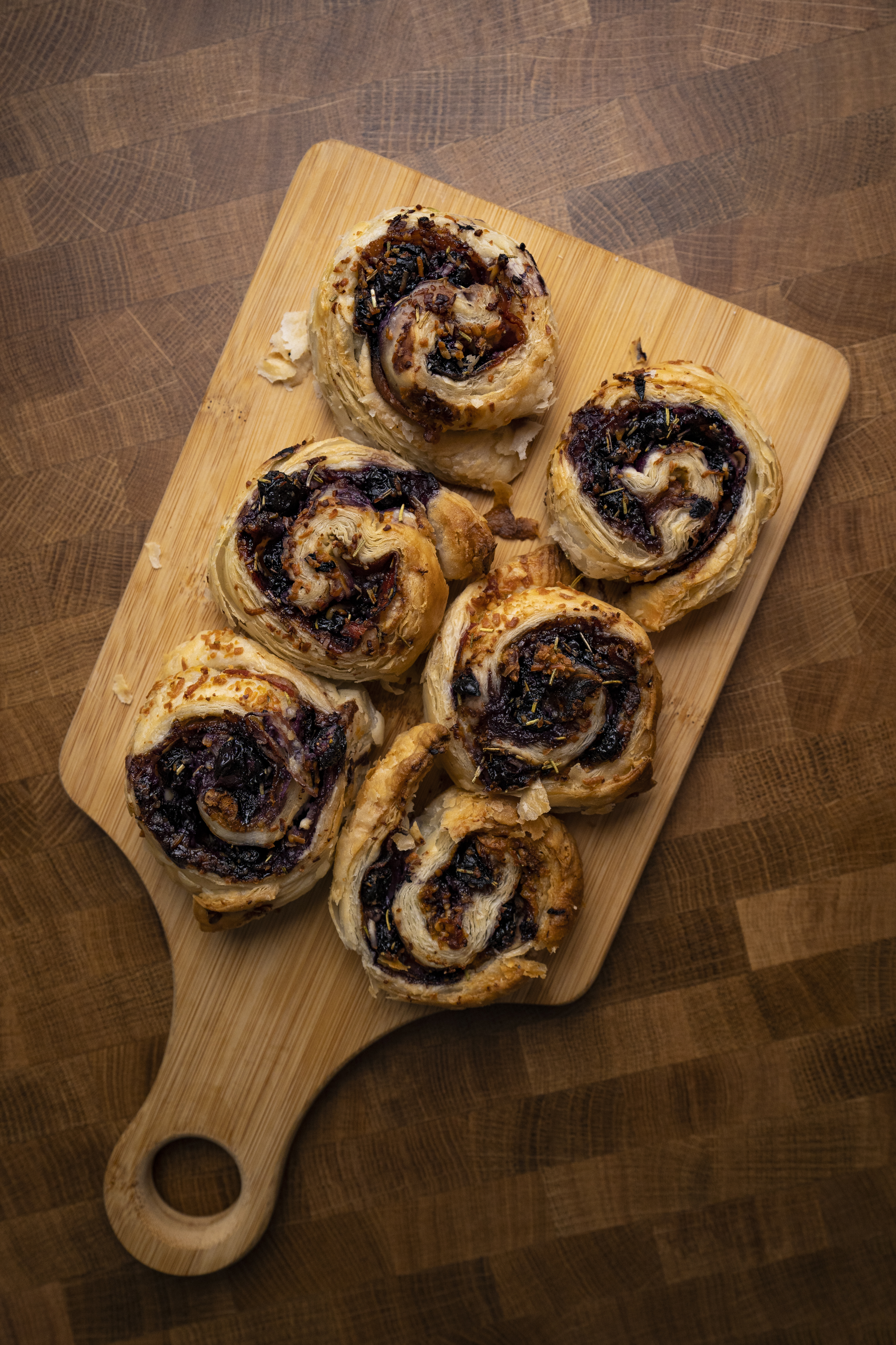 BC Blueberry Savoury Scroll Biscuits. Credit @eatwithmao