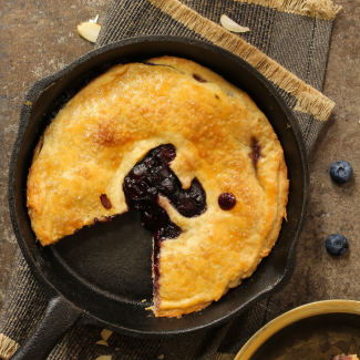 BC Blueberries Celebrates International Pi Day with Blueberry Pie (Of Course)