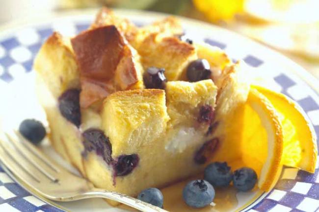 Blueberry Maple Breakfast Bake